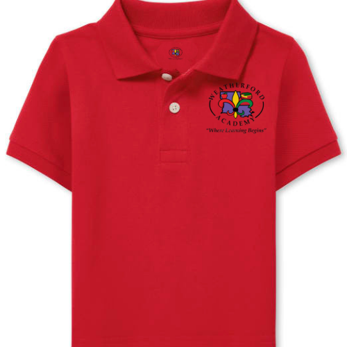 Weatherford Academy Youth Uniform Short Sleeve Polo